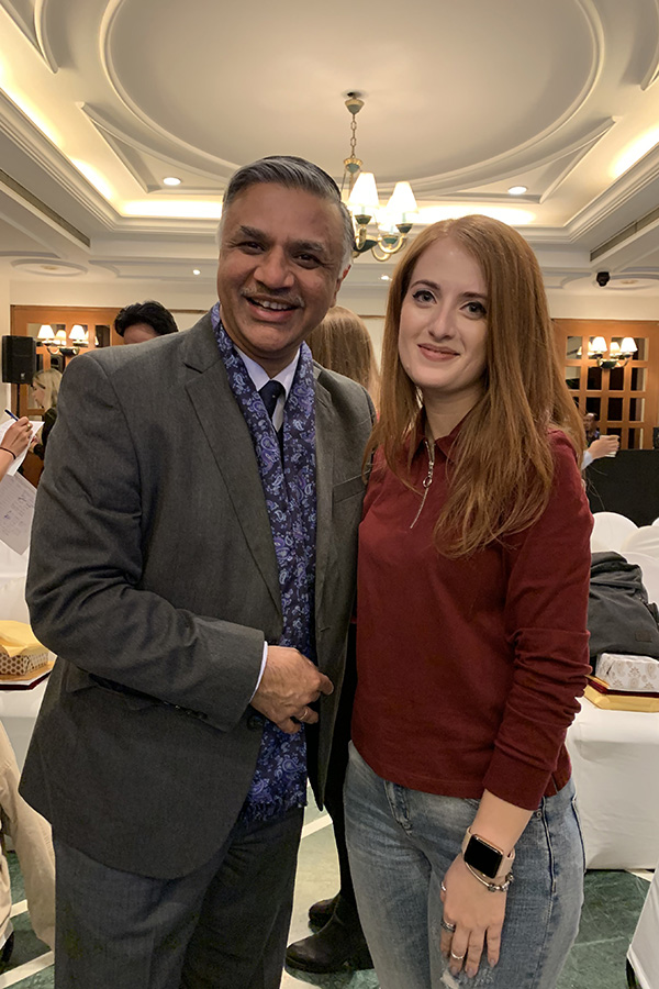 NCFU Postgraduate Expanding Her Knowledge in India